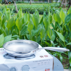 Chảo inox 5 lớp nguyên khối
