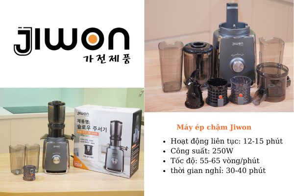 máy ép chậm jiwon