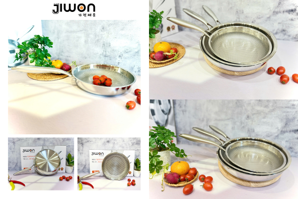Chảo inox nguyên khối Jiwon