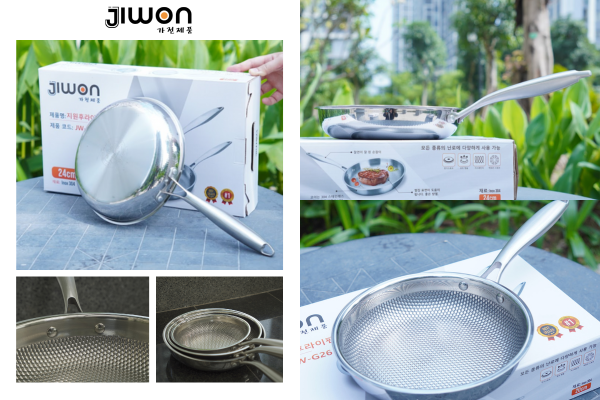 Sử dụng chảo inox vân tổ ong đúng cách
