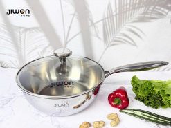 Chảo Inox Cao Cấp 5 Lớp JW-IN316 Jiwon NANO COOL