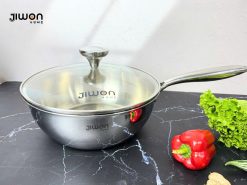 Chảo Inox Cao Cấp 5 Lớp JW-IN316 Jiwon NANO COOL
