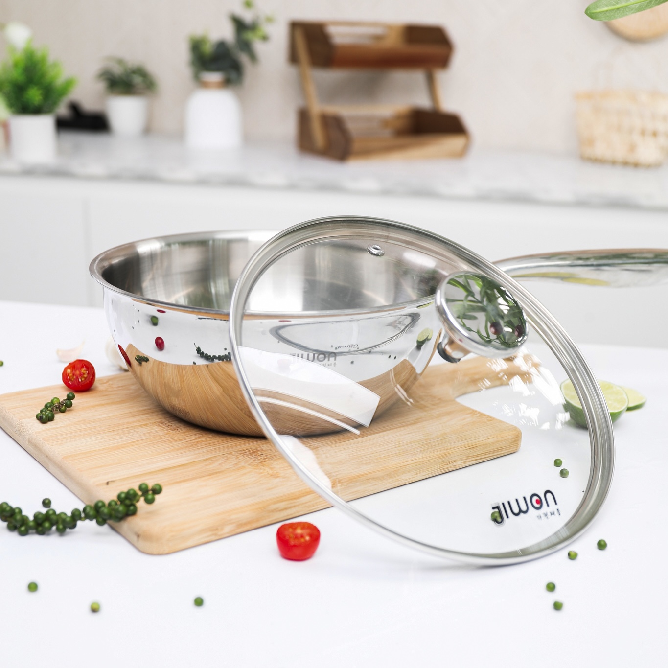 Chảo Inox cao cấp Jiwon JW-IN316