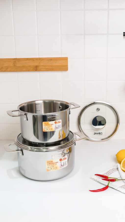 Nồi inox liền khối LUMI JIWON