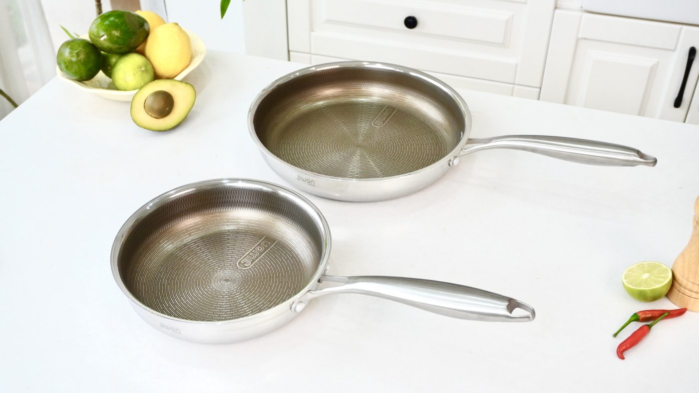 Chảo JIWON Nano Titanium – An toàn cho mọi gian bếp