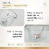Cối thủy tinh 2L có tay cầm máy xay đa năng JIWON JWD-F25